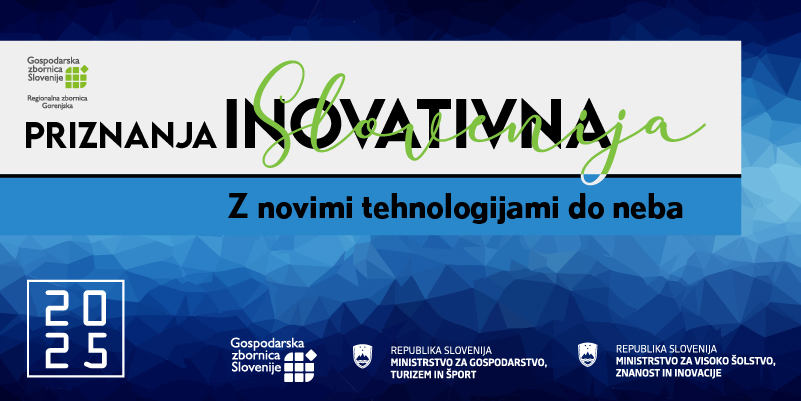 Odprt Razpis za najboljše inovacije Gorenjske regije za leto 2025