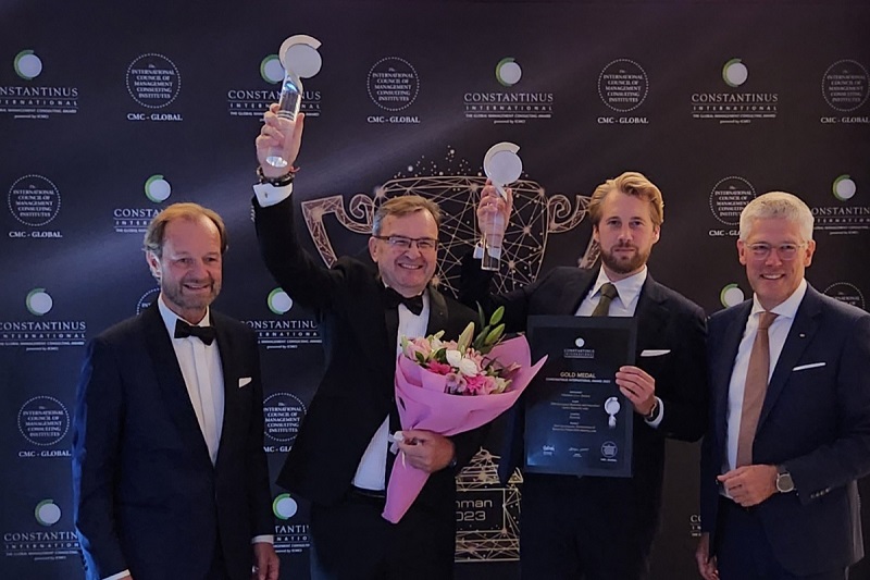 Dvojna slovenska krona na Constantinus International Award 2023