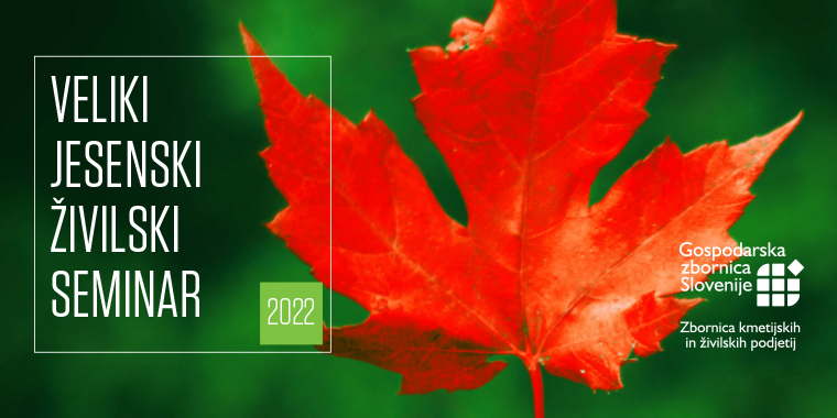 Veliki jesenski živilski seminar 2022