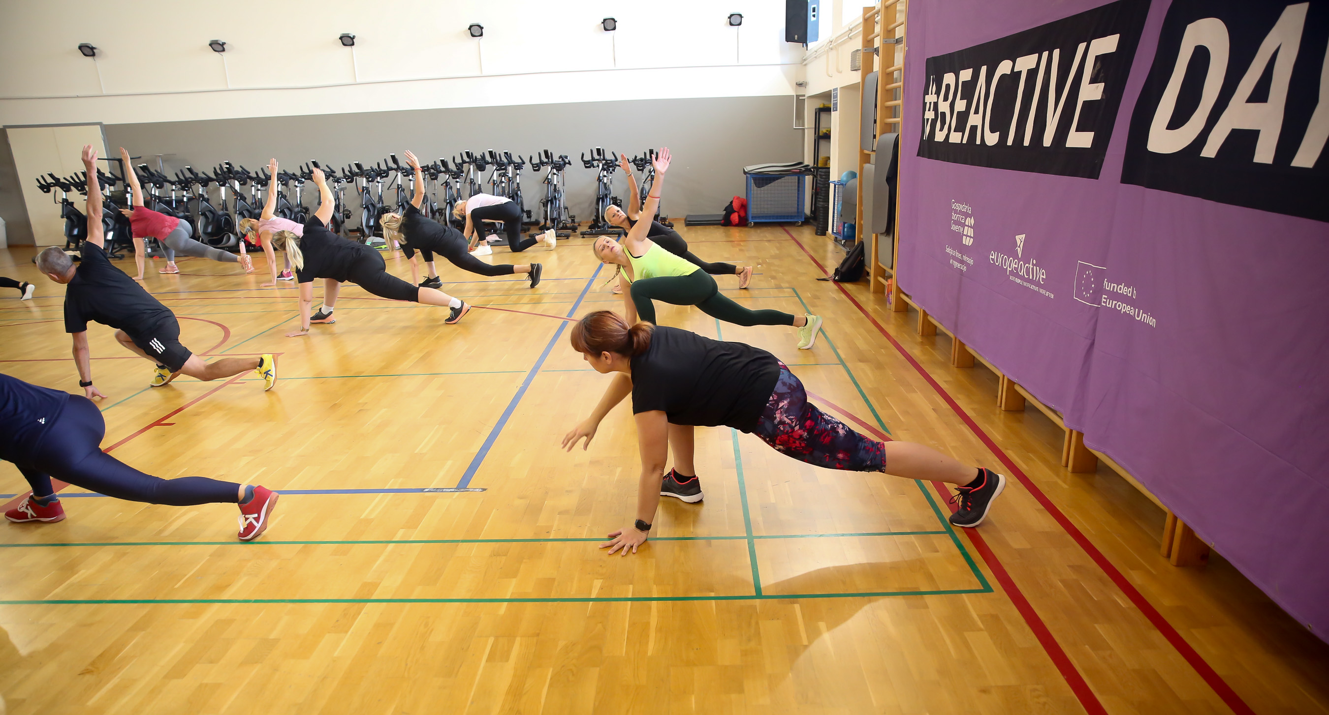 #BEACTIVE DAY 2025 – Gibanje in energija v ŠUS Eurofitnessu