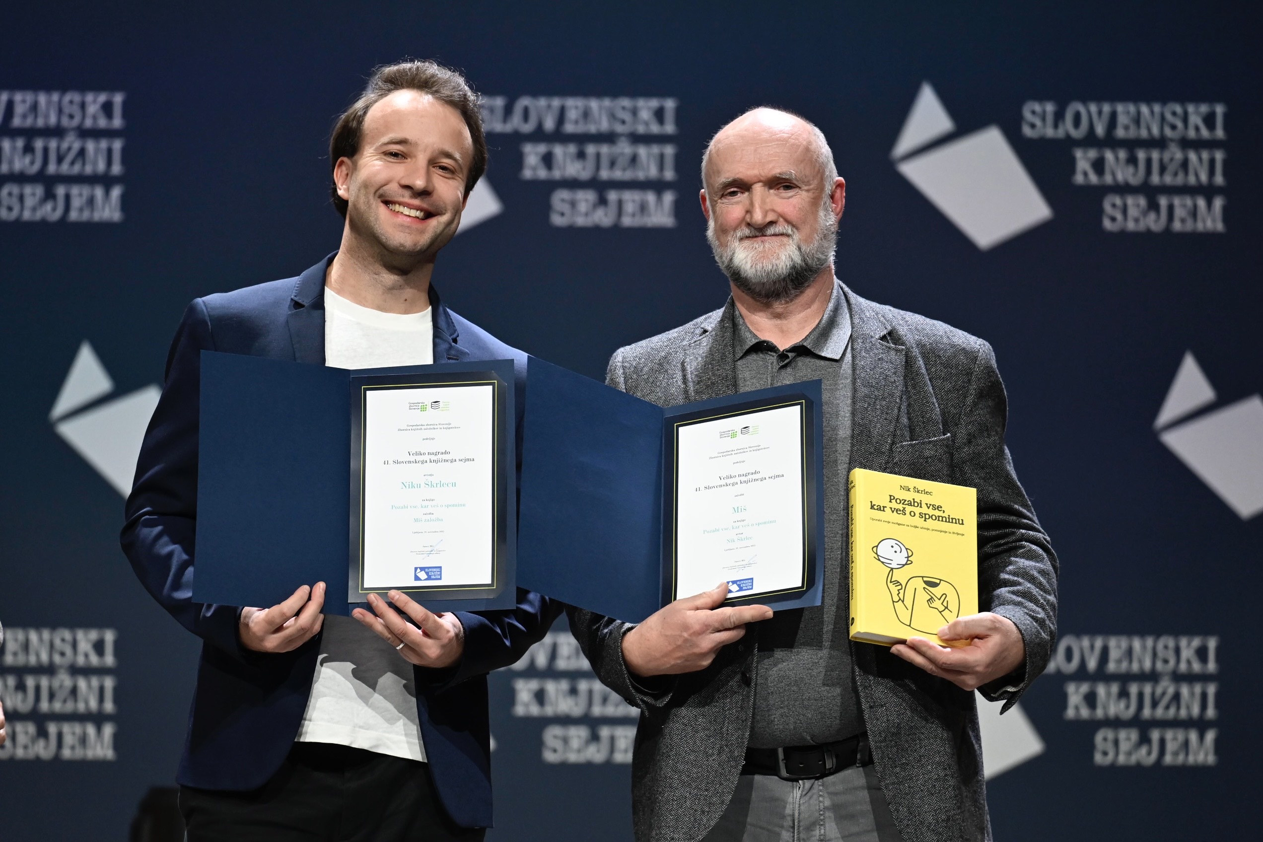 Podelitve nagrad na 41. Slovenskem knjižnem sejmu